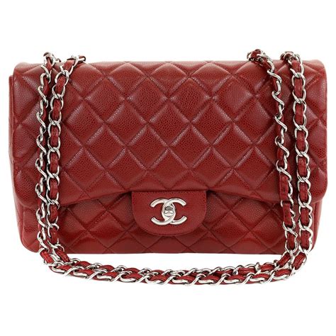 chanel red handbag|authentic red chanel bags.